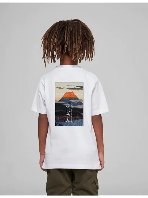 Çocuk Unisex Baskılı T-shirt - Beyaz