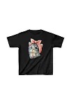 Çocuk Unisex Baskılı T-shirt - Siyah
