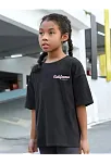 Çocuk Unisex Baskılı T-shirt - Siyah