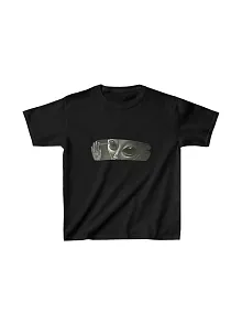 Çocuk Unisex Baskılı T-shirt - Siyah