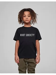Çocuk Unisex Baskılı T-shirt - Siyah