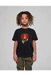 Çocuk Unisex Baskılı T-shirt - Siyah