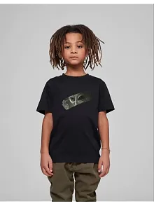 Çocuk Unisex Baskılı T-shirt - Siyah
