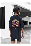 Çocuk Unisex Baskılı T-shirt - Siyah