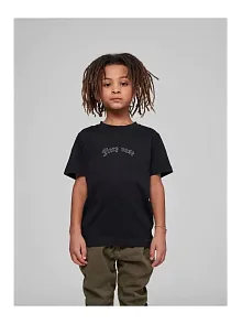 Çocuk Unisex Baskılı T-shirt - Siyah