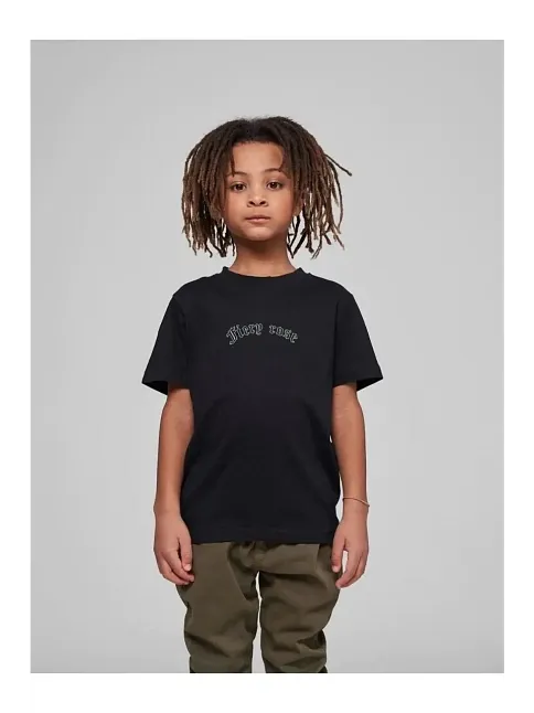 Çocuk Unisex Baskılı T-shirt - Siyah