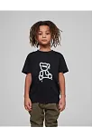 Çocuk Unisex Baskılı T-shirt - Siyah