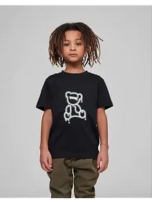 Çocuk Unisex Baskılı T-shirt - Siyah