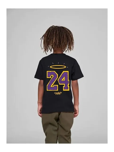 Çocuk Unisex Baskılı T-shirt - Siyah
