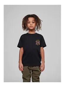Çocuk Unisex Baskılı T-shirt - Siyah