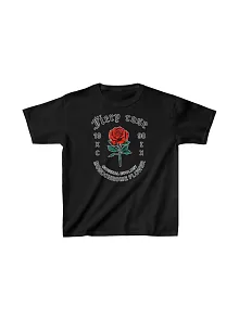 Çocuk Unisex Baskılı T-shirt - Siyah