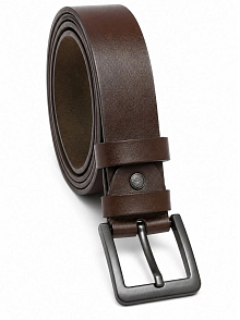 Erkek Hakiki Deri 4.5 Cm Kot Ve Kumaş Pantolon Kemeri Metal Tokalı Kahverengi