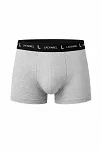 Erkek Likralı Pamuklu Nefes Alan Penye 9 Adet Boxer -lacivert- Gri - Füme