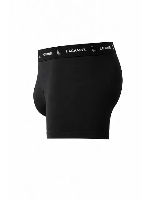 Erkek Likralı Pamuklu Nefes Alan Penye Boxer 2'li Paket - Siyah & Lacivert