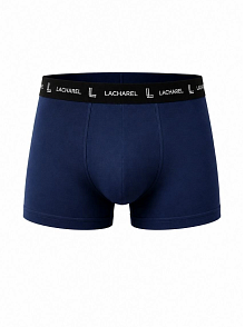 Erkek Likralı Pamuklu Nefes Alan Penye Boxer 3'lü Paket - Lacivert
