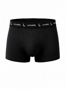 Erkek Likralı Pamuklu Nefes Alan Penye Boxer 3'lü Paket - Siyah