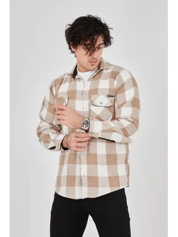 Erkek Oduncu Gömlek - Bej Erkek Oduncu Gömlek - Bej