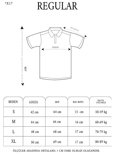 Erkek Polo Yaka Tişört Slim Fit Baskılı Kısa Kol T-shirt - Mavi