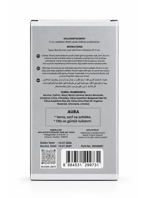 Lacharel Aura Eau De Parfum 50 Ml Narenciye, Odunsu Ve Sofistike Parfüm