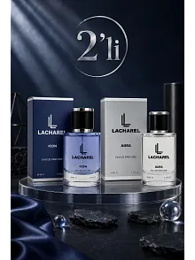 Lacharel Icon Ve Aura 2'li Erkek Parfüm Seti Eau De Parfum 2x50 Ml