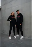 Yılbaşı Merry Christmas Baskılı Oversize Kapüşonlu Sweatshirt Hoodie - Siyah Yılbaşı Merry Christmas Baskılı Oversize Kapüşonlu Sweatshirt Hoodie - Siyah