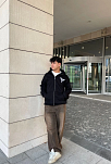Erkek 3 İplik Samuray Kapüşonlu Zıp Fermuarlı Sweatshirt Hoodie - Siyah