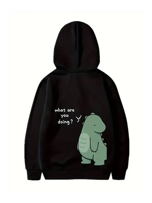 Sevgililer Günü Baskılı Oversize Kapüşonlu Sweatshirt Hoodie - Siyah Sevgililer Günü Baskılı Oversize Kapüşonlu Sweatshirt Hoodie - Siyah