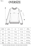 Kadın Oversize Kapüşonlu Cepli Baskılı 3 İplik Pamuklu Hoodie Sweatshirt - Beyaz
