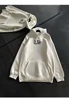 Kadın Oversize Kapüşonlu Cepli Baskılı 3 İplik Pamuklu Hoodie Sweatshirt - Beyaz