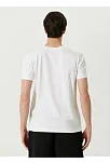 Erkek  Tişört Basic Bisiklet Yaka Regular Kısa Kol T-shirt - Beyaz