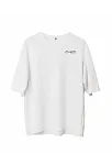 Erkek Kısa Kol Tişört Bisiklet Yaka Atatürk Baskılı T-shirt -  Beyaz