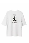 Erkek Kısa Kol Tişört Bisiklet Yaka Atatürk Baskılı T-shirt -  Beyaz