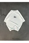 Kadın Bisiklet Yaka Baskılı Oversize  Kısa Kol T-shirt - Beyaz