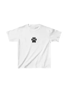 Unisex Çocuk Baskılı T-shirt - Beyaz