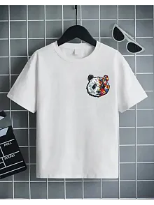 Unisex Çocuk Baskılı T-shirt - Beyaz