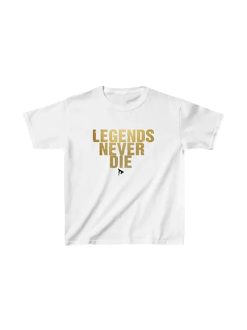 Unisex Çocuk Baskılı T-shirt - Beyaz