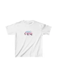Unisex Çocuk Baskılı T-shirt - Beyaz