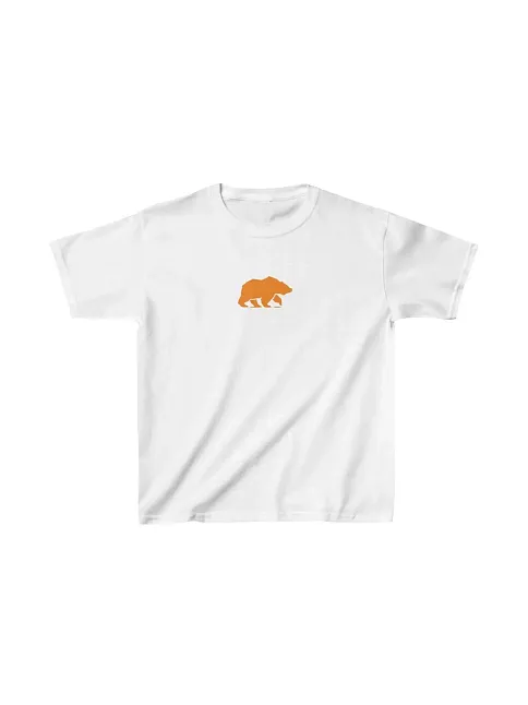 Unisex Çocuk Baskılı T-shirt - Beyaz