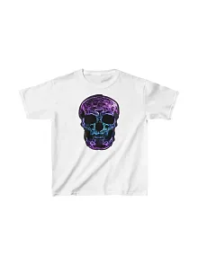Unisex Çocuk Baskılı T-shirt - Beyaz