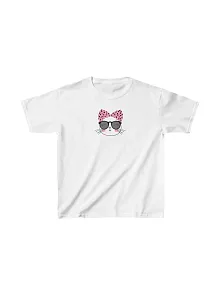 Unisex Çocuk Baskılı T-shirt - Beyaz