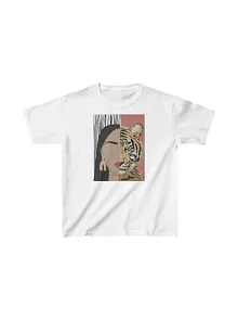 Unisex Çocuk Baskılı T-shirt - Beyaz