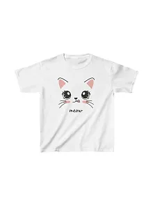 Unisex Çocuk Baskılı T-shirt - Beyaz