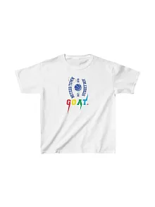 Unisex Çocuk Baskılı T-shirt - Beyaz