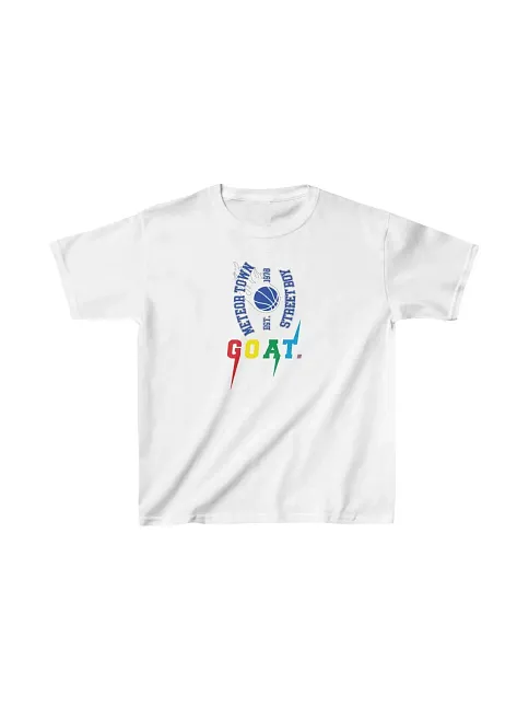 Unisex Çocuk Baskılı T-shirt - Beyaz