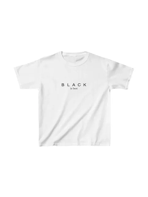 Unisex Çocuk Baskılı T-shirt - Beyaz