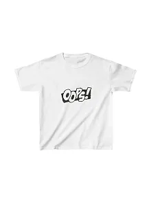Unisex Çocuk Baskılı T-shirt - Beyaz