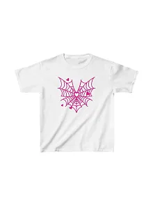 Unisex Çocuk Baskılı T-shirt - Beyaz