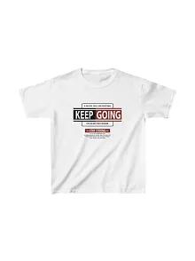 Unisex Çocuk Baskılı T-shirt - Beyaz