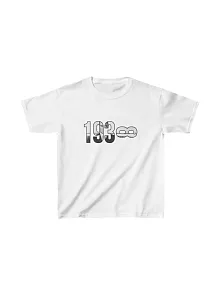 Unisex Çocuk Baskılı T-shirt - Beyaz