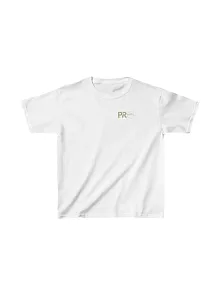 Unisex Çocuk Baskılı T-shirt - Beyaz